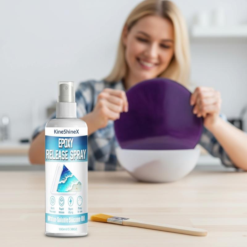 Release Spray Silicone - 에폭시 몰드 탈형 스프레이 무독성 레진