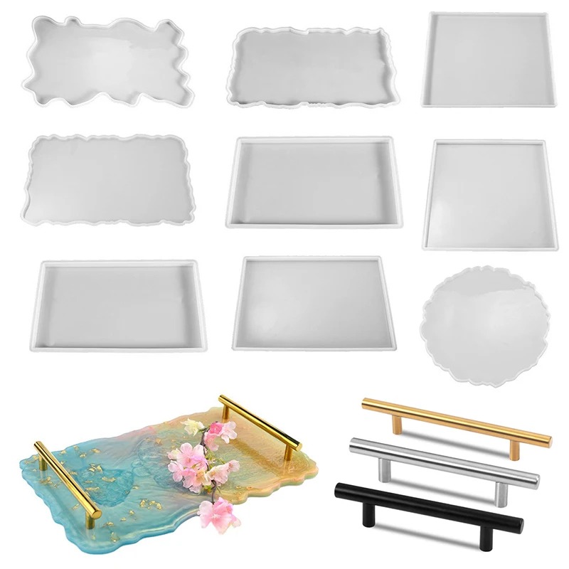 Resin Art Equipment - 트레이 에폭시 레진 실리콘 몰드 DIY