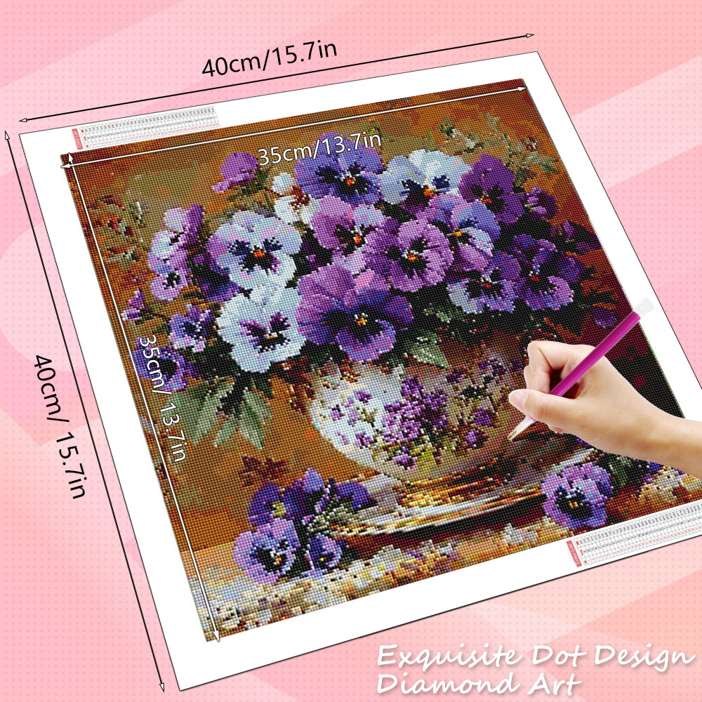HUACAN 5D 다이아몬드 모자이크 장미꽃 그림 크로 - Resin Art Wallpaper 리뷰 및 가격