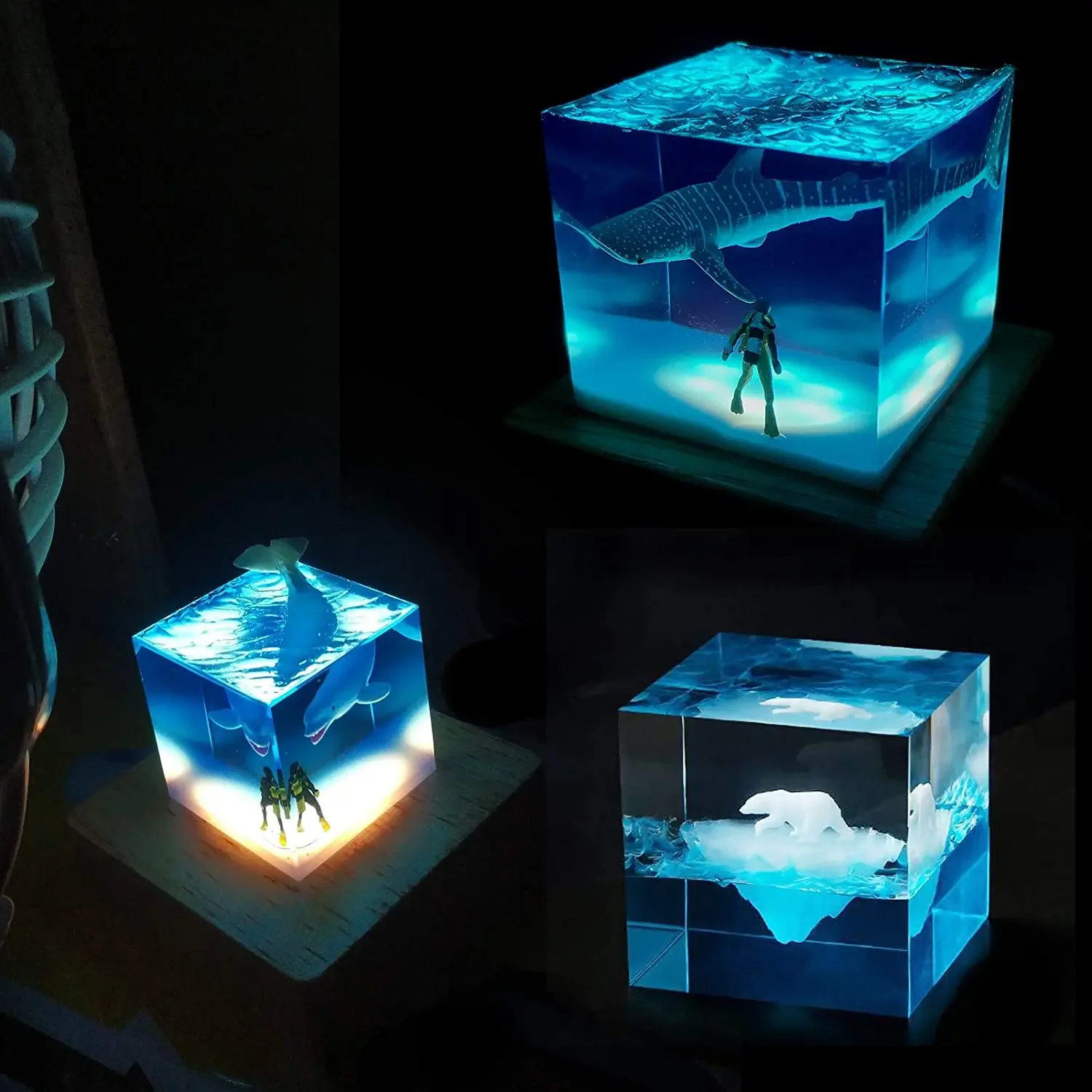 사각형 빛 수지 금형, 수지에 대 한 실리콘 금형, 수 - Resin Art Equipment 리뷰 및 가격