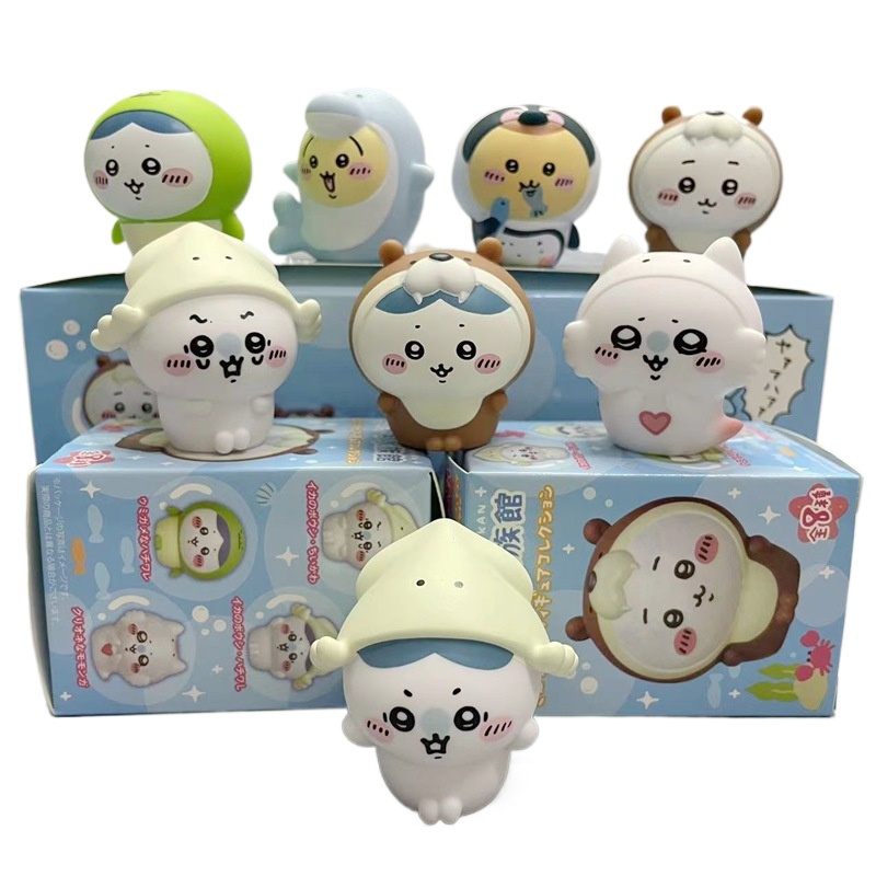 8개입/박스 귀여운 치이카와 아쿠아리움 블라인드 박스  - Resin Art Case 리뷰 및 가격
