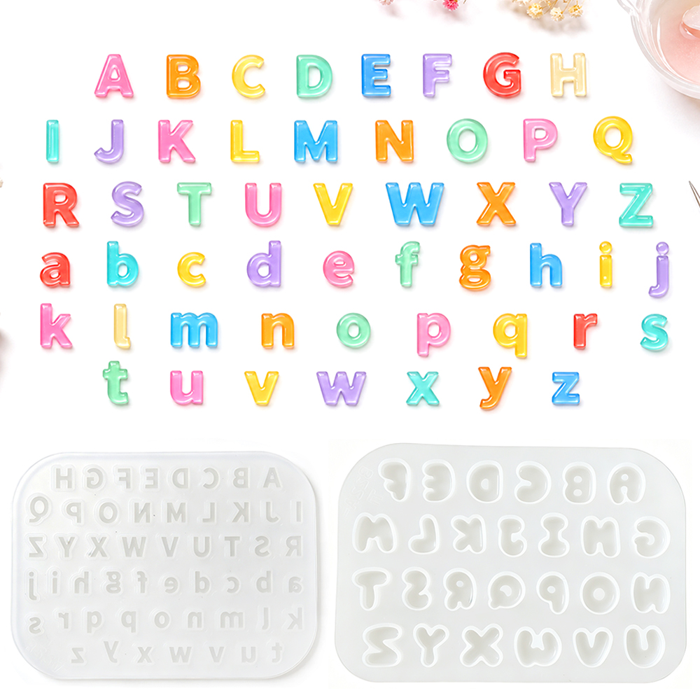 S0321 미니 사이즈 실리콘 몰드 DIY 크리스탈 에 - Resin Art Alphabet 리뷰 및 가격