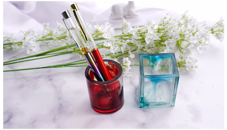 DIY 라운드 펜 컨테이너 재떨이 실리콘 금형, 높은  - Resin Art Equipment 리뷰 및 가격