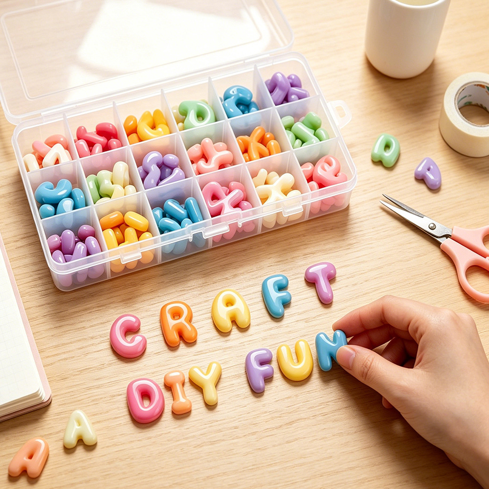 새로운 26 미니 알파벳 실리콘 몰드 DIY 크리스탈  - Resin Art Alphabet 리뷰 및 가격