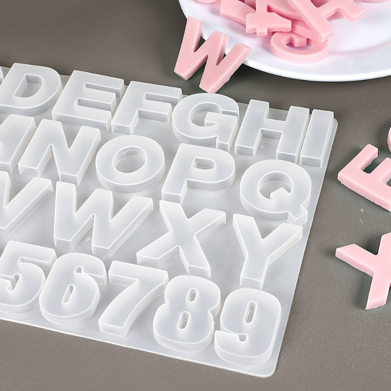 A부터 Z까지의 문자 펜던트 실리콘 몰드, 알파벳 및  - Resin Art Alphabet 리뷰 및 가격