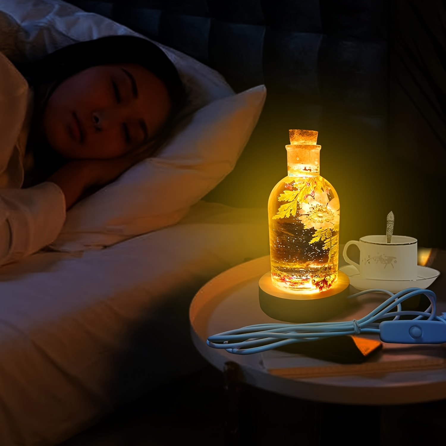 드리프트 병 모양의 레진 몰드 세트, LED 조명 덮개 - Resin Art Equipment 리뷰 및 가격