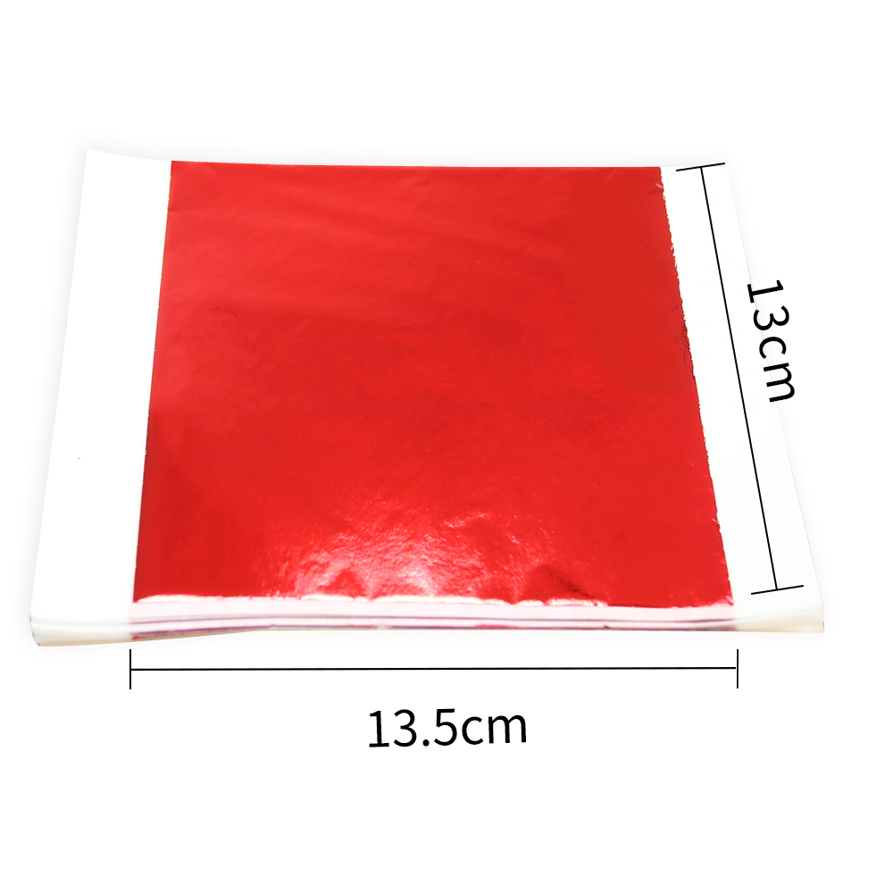 100개입 모조 금박지 14cm 레드 백 시트, 레진  - Resin Art Wedding Gift 리뷰 및 가격