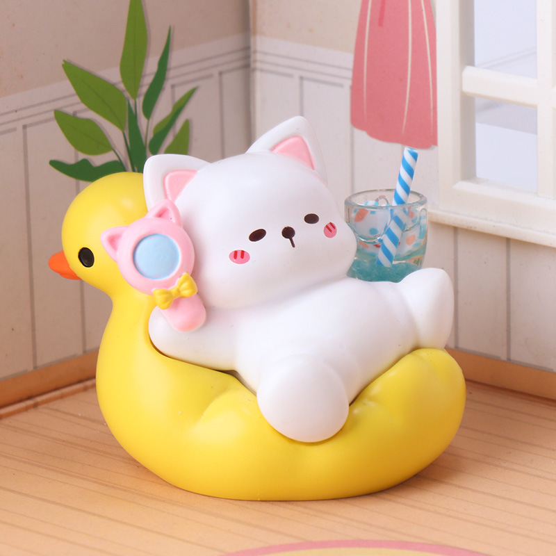 배스 타임 먀우 크루 블라인드 박스 귀여운 목욕하는 고 - Resin Art Case 리뷰 및 가격