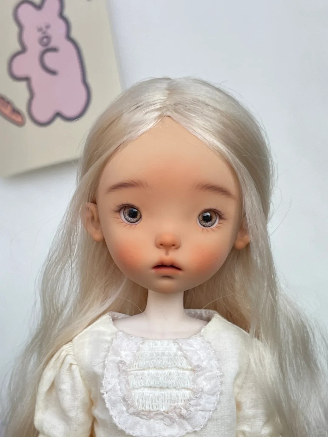 새로운 BJD 인형 1/6 란두도우 귀여운 아름다운 소 - Resin Art Baby 리뷰 및 가격