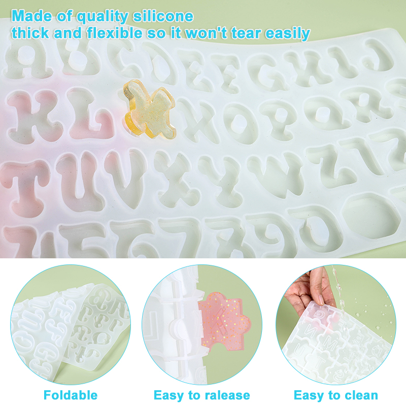 알파벳 키 체인 금형 알파벳 수지 실리콘 금형 수지 문 - Resin Art Alphabet 리뷰 및 가격