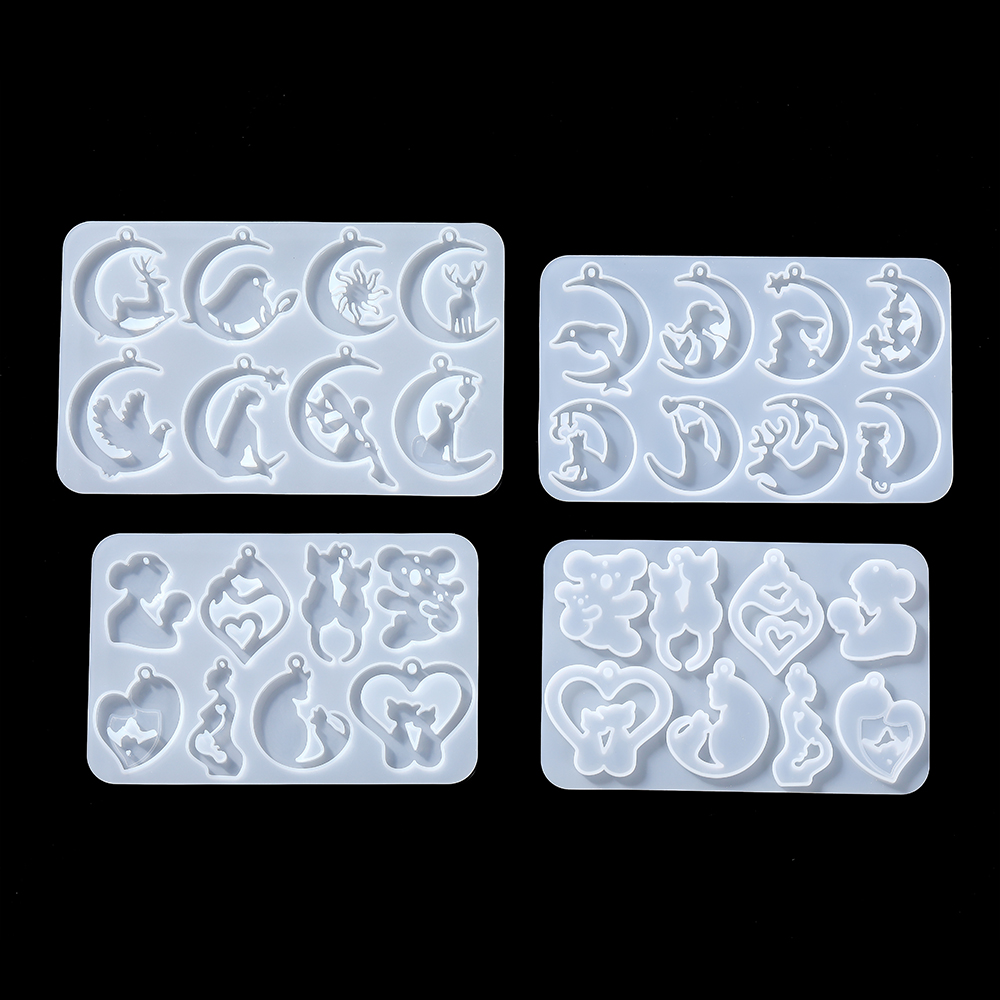 귀걸이 펜던트 에폭시 수지 실리콘 몰드 DIY 달과 동 - Resin Art Alphabet 리뷰 및 가격