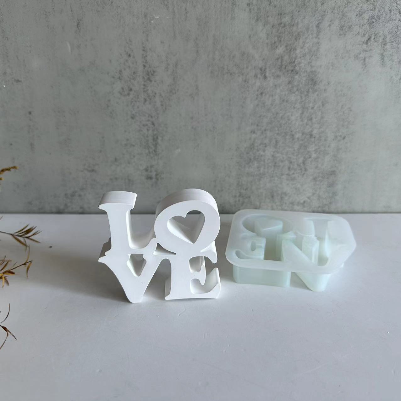 레터 LOVE 실리콘 몰드 DIY 에폭시 레진 발렌타인 - Resin Art Alphabet 리뷰 및 가격