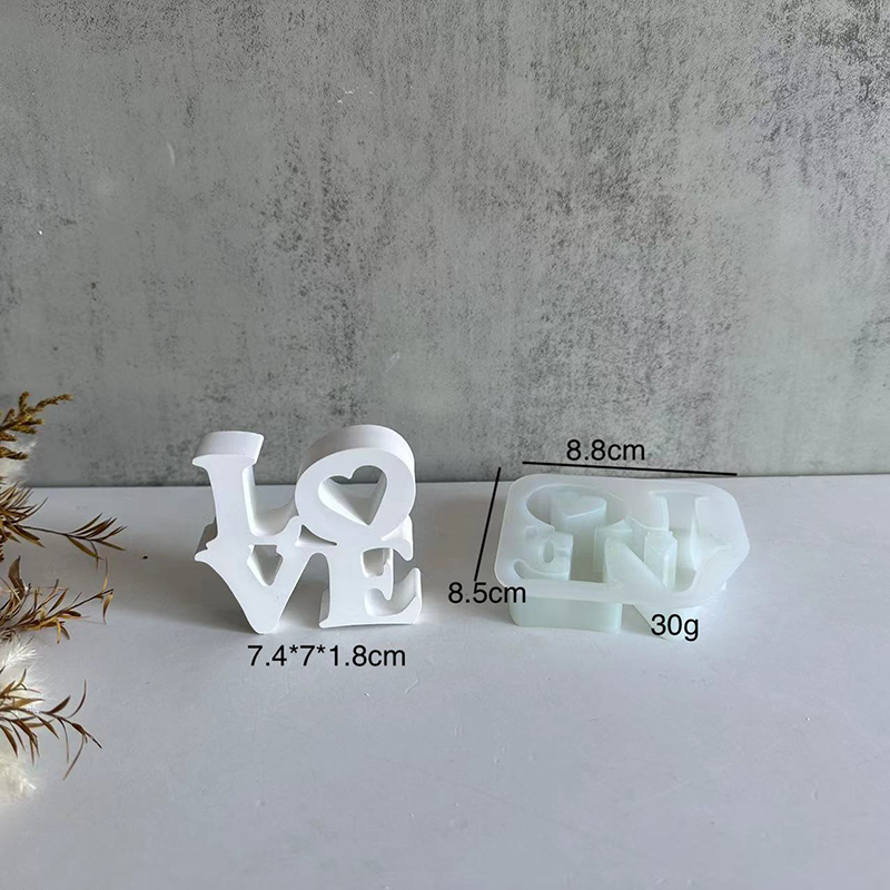레터 LOVE 실리콘 몰드 DIY 에폭시 레진 발렌타인 - Resin Art Alphabet 리뷰 및 가격