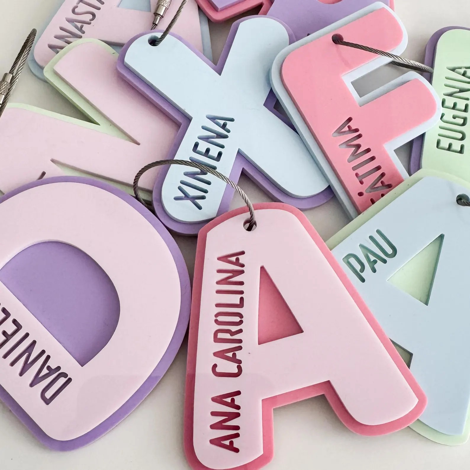맞춤형 레터 홀로우 네임 키체인, 개인 맞춤 대문자 이 - Resin Art Alphabet 리뷰 및 가격