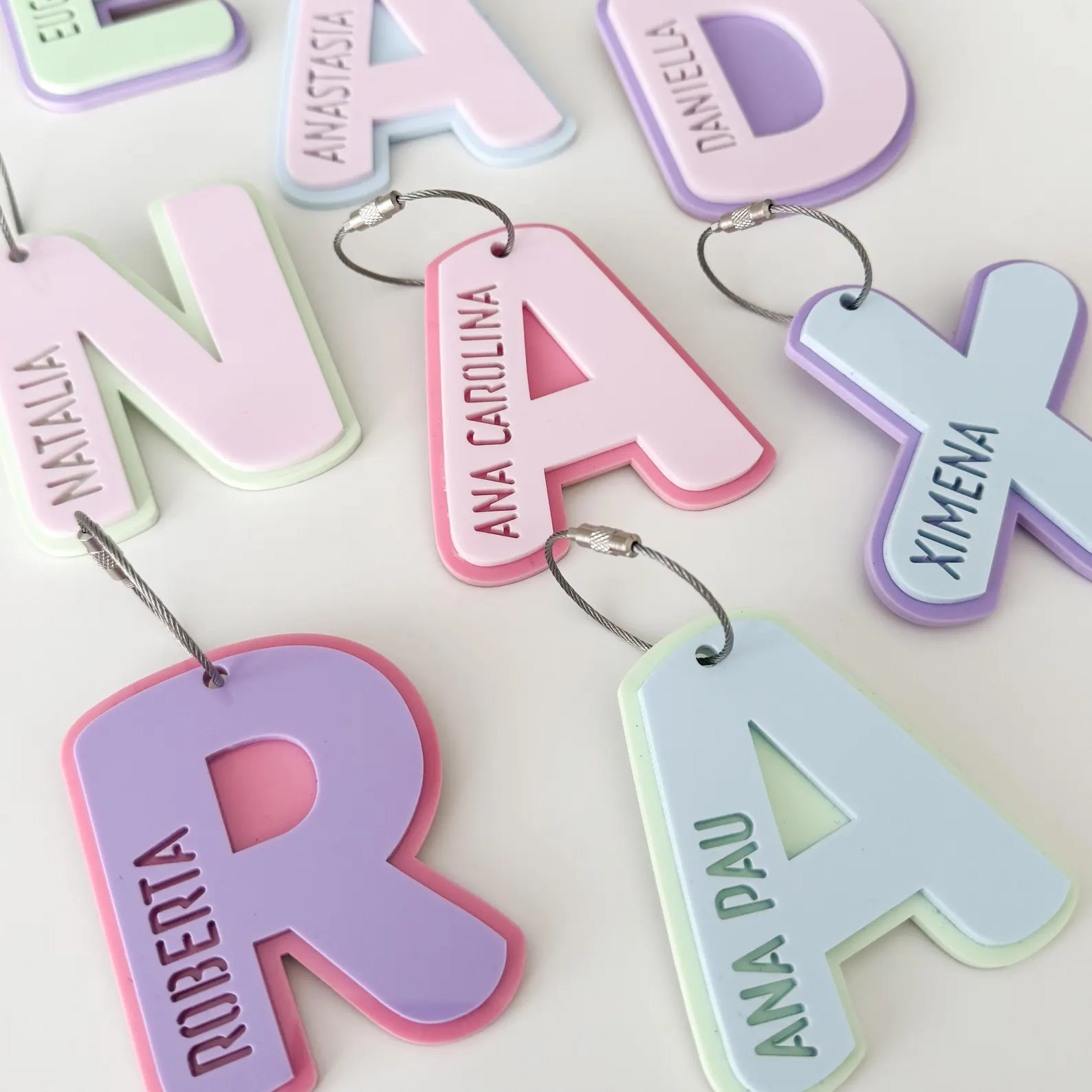 맞춤형 레터 홀로우 네임 키체인, 개인 맞춤 대문자 이 - Resin Art Alphabet 리뷰 및 가격
