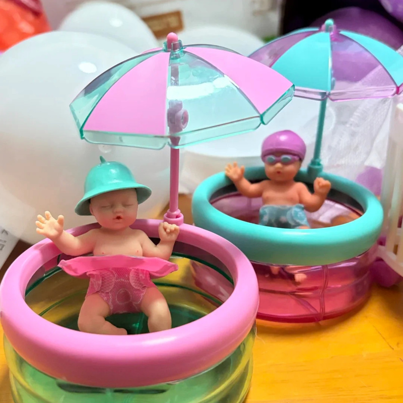 주루 5 서프라이즈 마이 미니 베이비 시리즈 2 실리콘 - Resin Art Baby 리뷰 및 가격