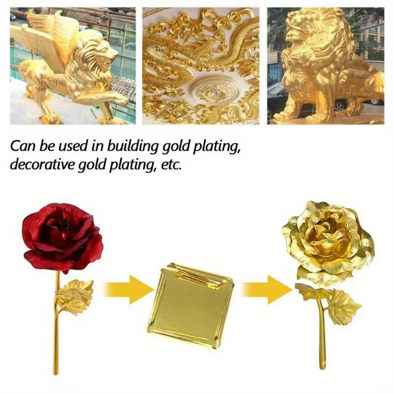 100개입 모조 금은 구리 호일 종이 DIY 레진 캔들 - Resin Art Wedding Gift 리뷰 및 가격